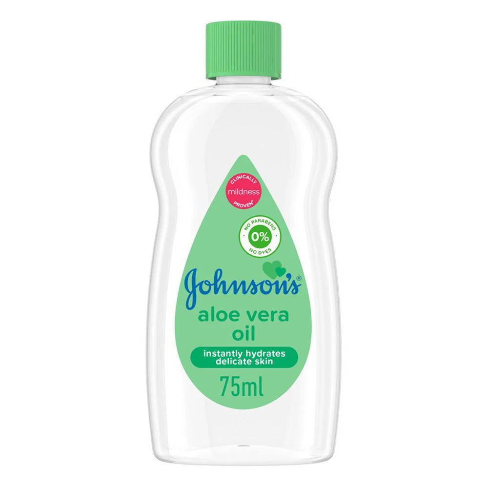 Johnson's Baby Oil with Aloe Vera - 75ml
