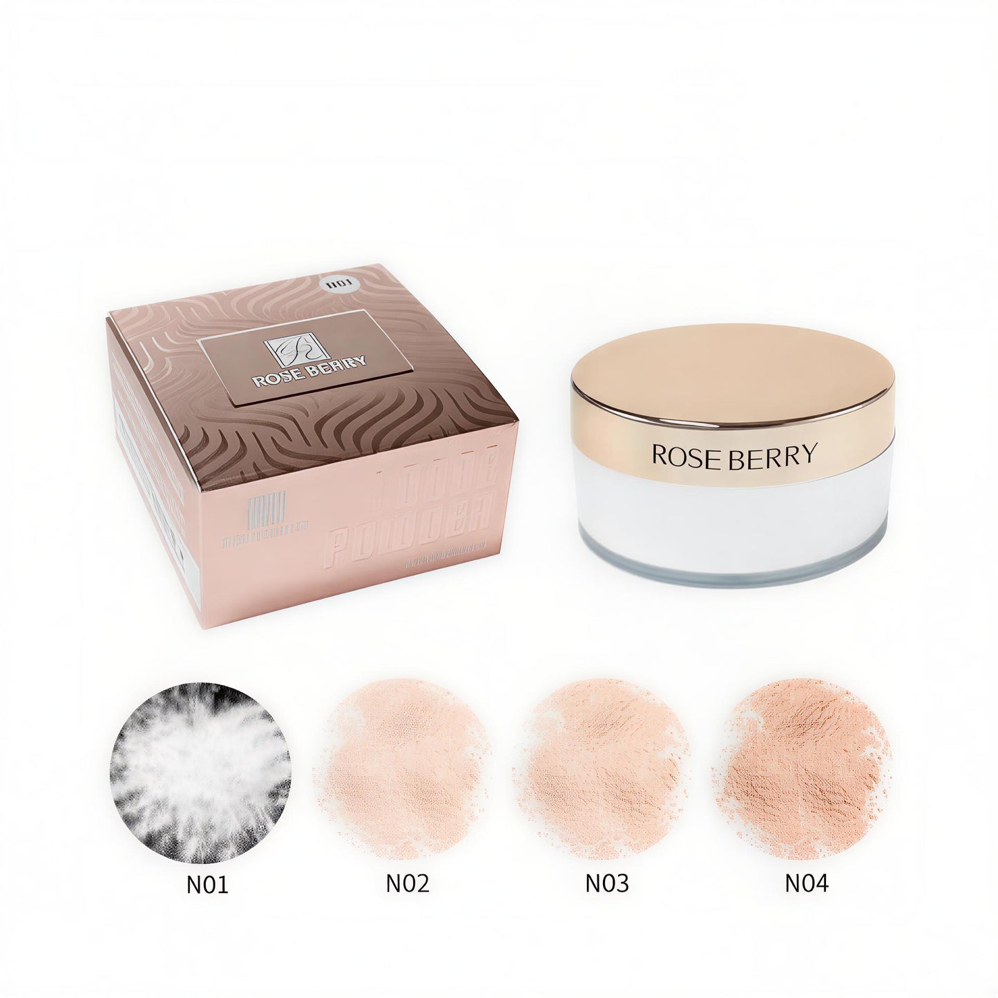 ROSE BERRY Loose Powder Translucent