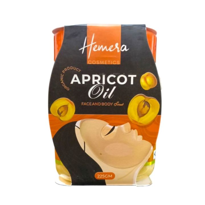 Hemera Apricot Face and Body Scrub 225g