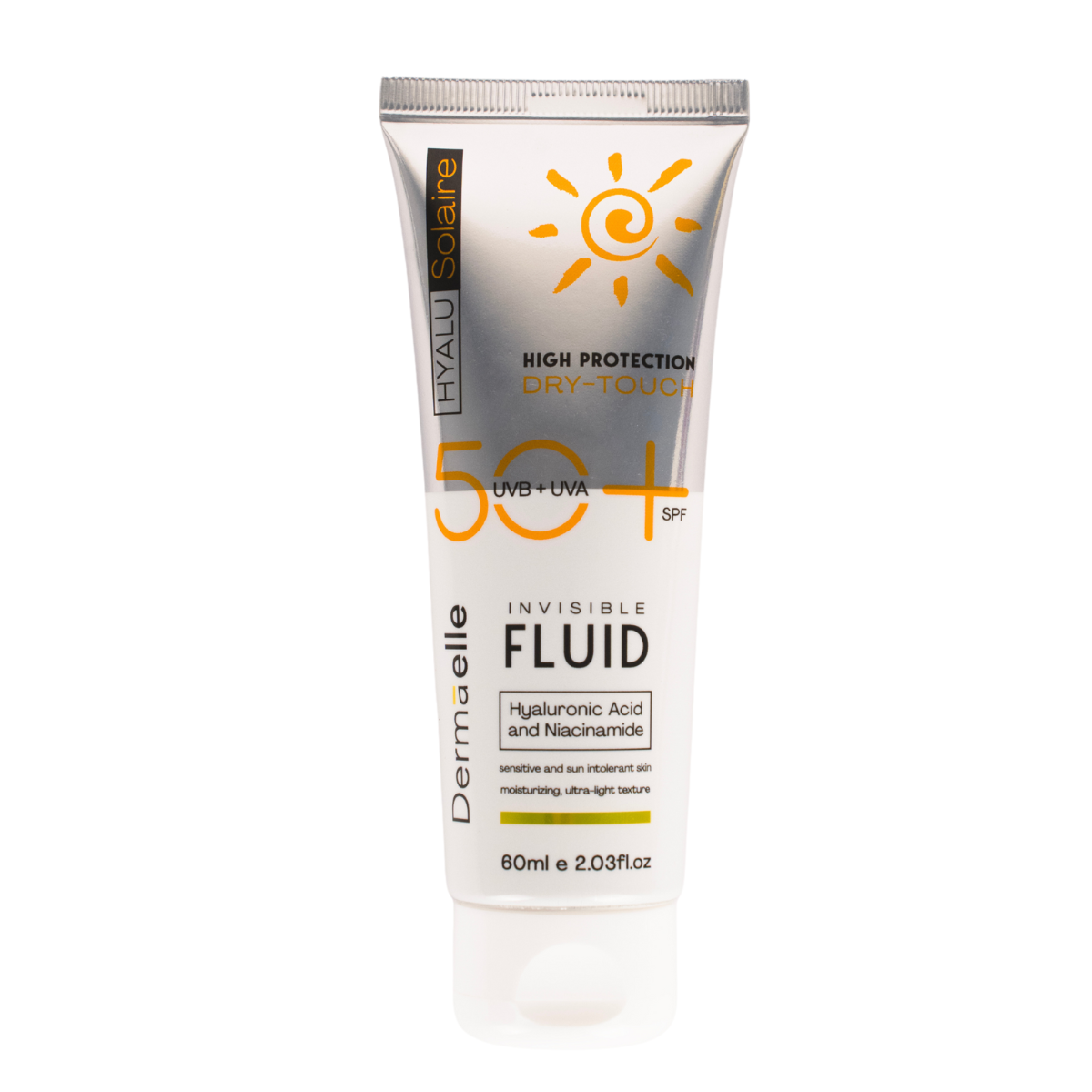 Dermaelle HYALU SOLAIRE FLUID SPF50 60ML