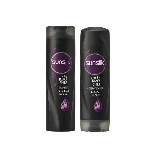 Sunsilk Stinking Black Shine Shampoo & Conditioner Offer - 350ml