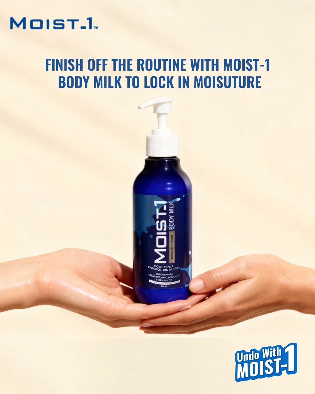 MOIST-1 body milk 400 ml