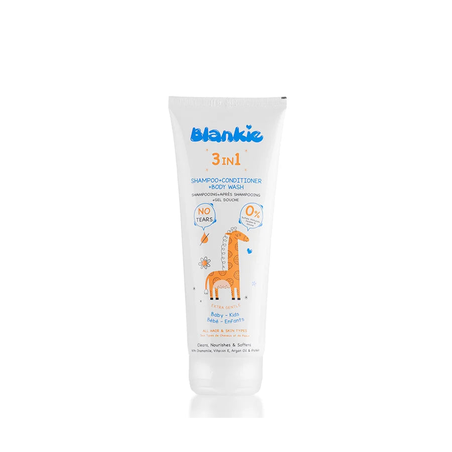 Blankie 3in1 Shampoo & Conditioner & Body Wash for Kids – 200ml