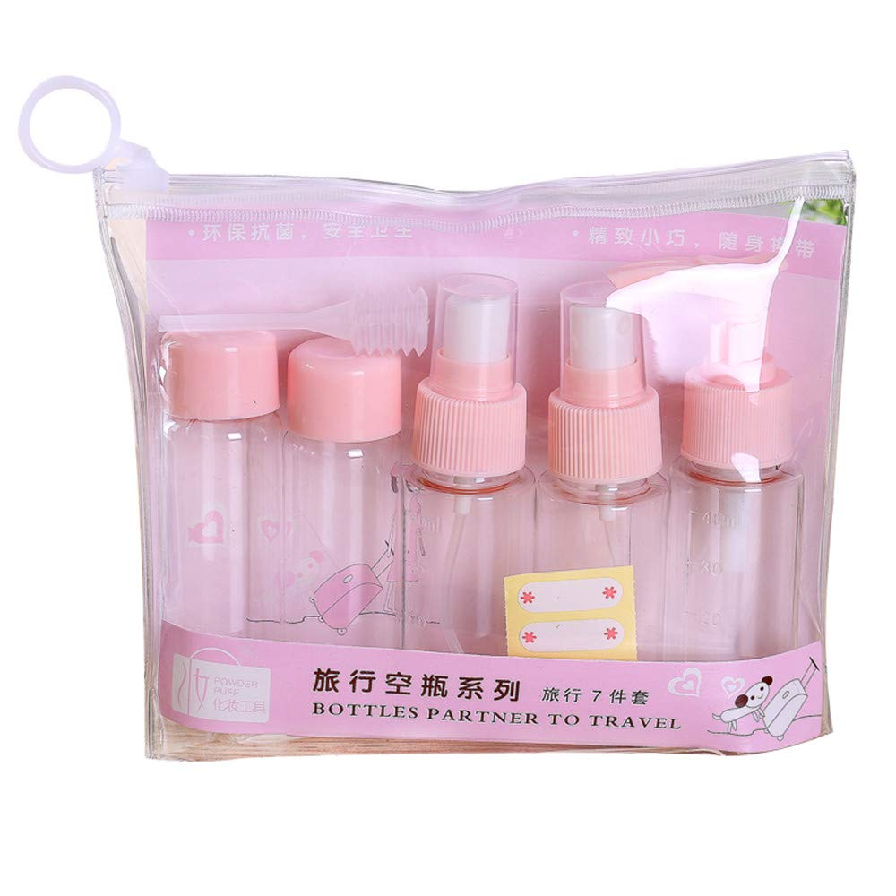 مجموعة زجاجات إعادة تعبئة مستحضرات التجميل من بوبواج - مجموعة سفر محمولة