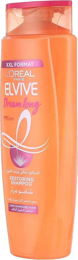 لوريال باريس شامبو إلفيف دريم لونج لاستعادة الشعر - 600 مل