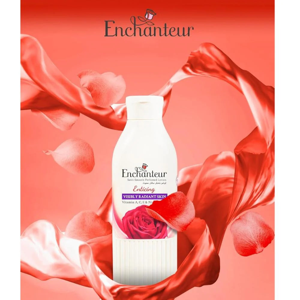 لوشن الجسم المنعش إنشانتور ساتين سموث 250 مل