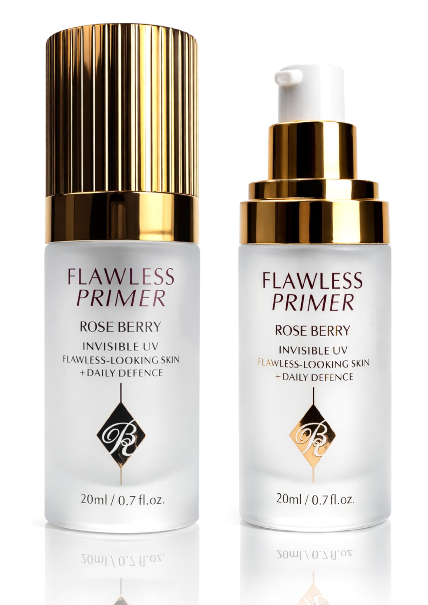 Rose Bery - Primer, Invisible UV, Flawless Primer, Looking Skin & Daily Defence, 20 ML,