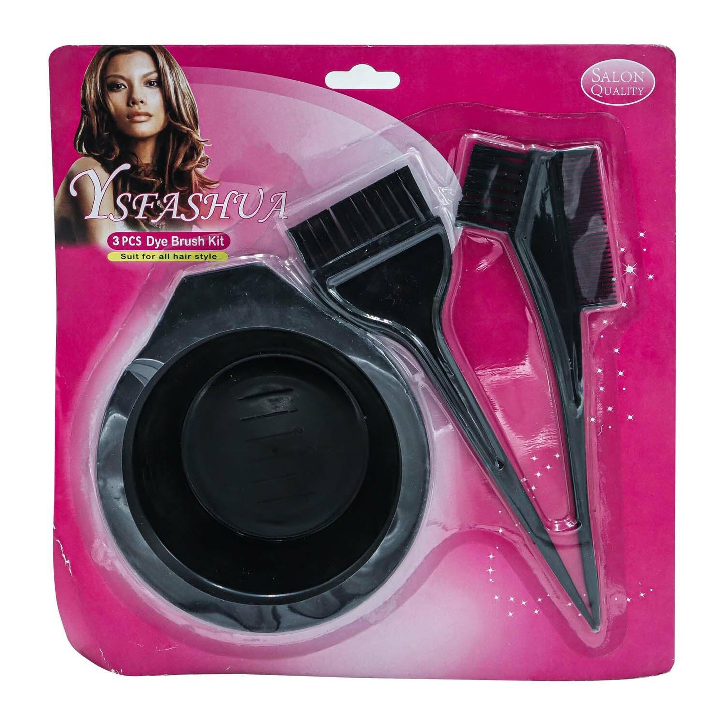 Hair Dye Brush Kit – 3 Pcs