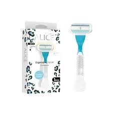 Alice Premium Razor, Blue, 5 Blades, 1 Piece
