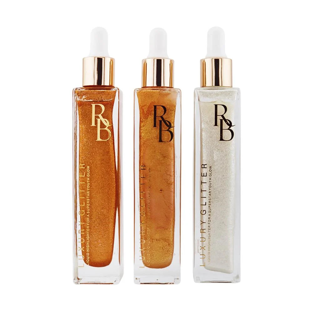 Rose Berry Luxury Glitter Highlighter Oil