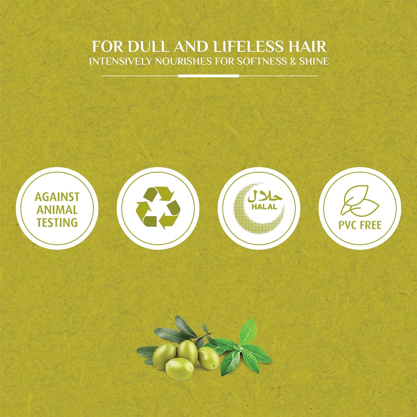 Vatika Naturals Nourish & Protect Shampoo 360 ml | Olive & Henna Conditioning Cream | Softens & Vitalizes | For Normal Hair
