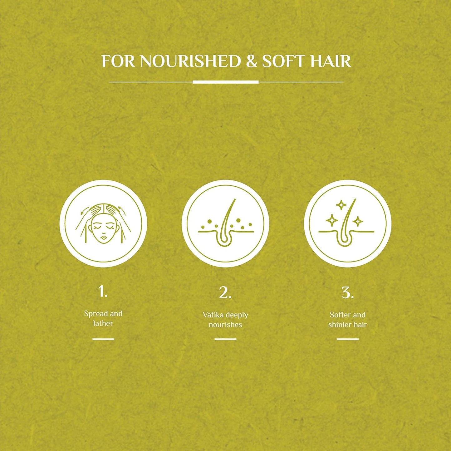Vatika Naturals Nourish & Protect Shampoo 360 ml | Olive & Henna Conditioning Cream | Softens & Vitalizes | For Normal Hair