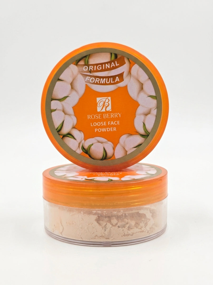 Rose Berry Loose Face Powder