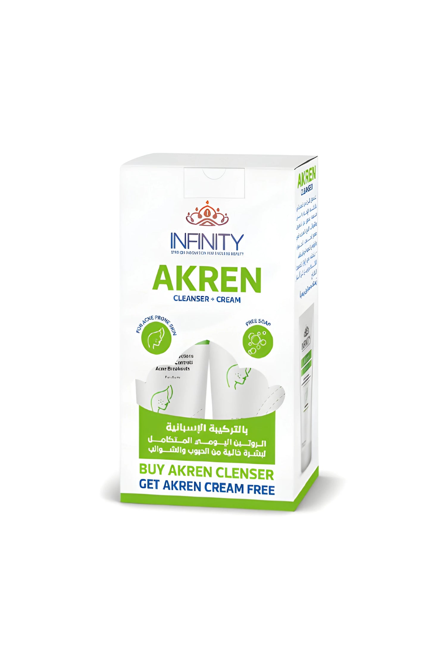 Infinity Akren Cleanser + Infinity Akren Cream