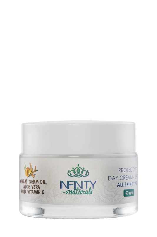 كريم مرطب للوجه من إنفينيتي ناتشورالز يدوم 24 ساعة، غني بفيتامين E، 50 مل