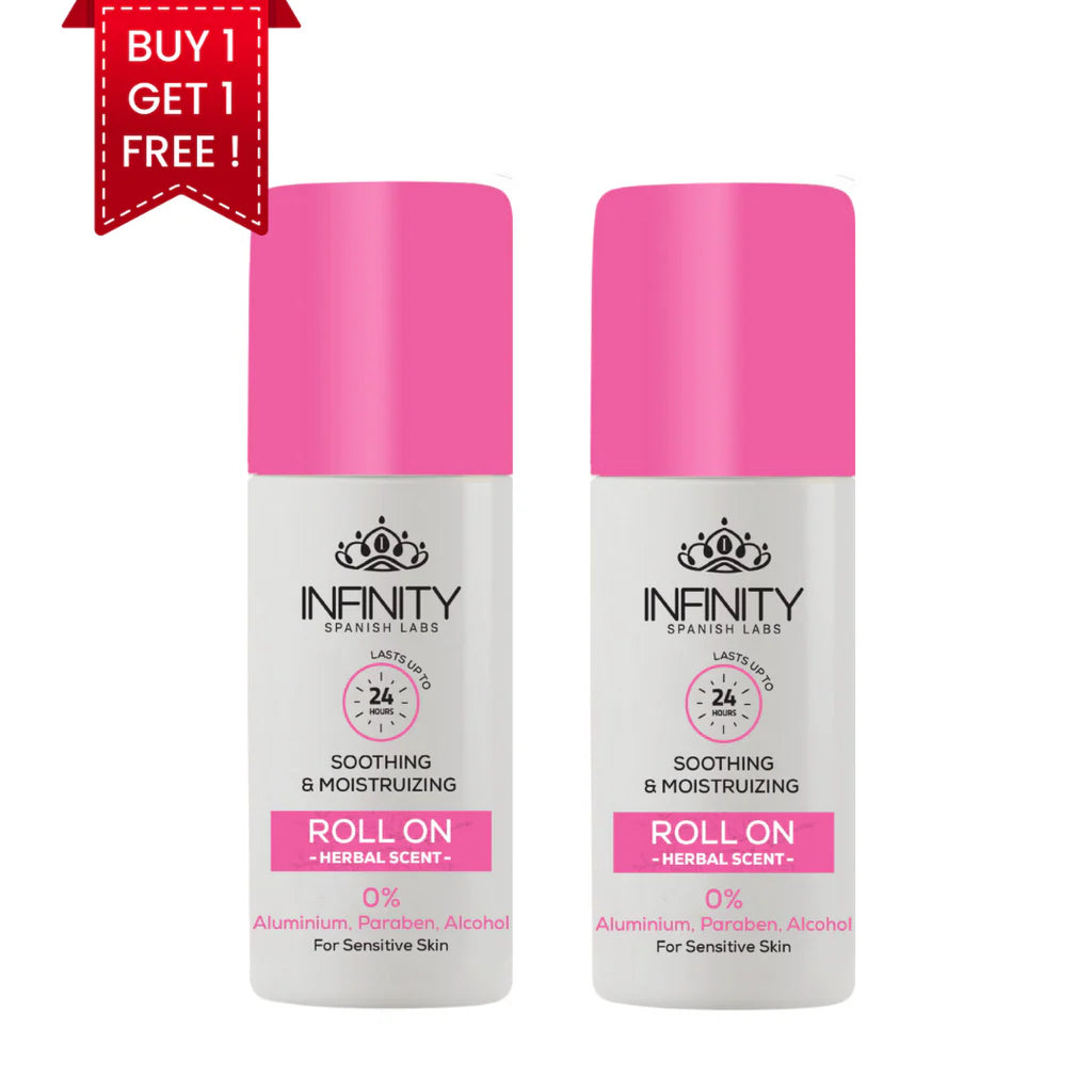 Infinity Soothing & Moisturizing Roll-On – Herbal Scent Promo Pack (2 Items)