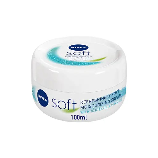 NIVEA Moisturising Cream, Soft Refreshing, Jar 100ml