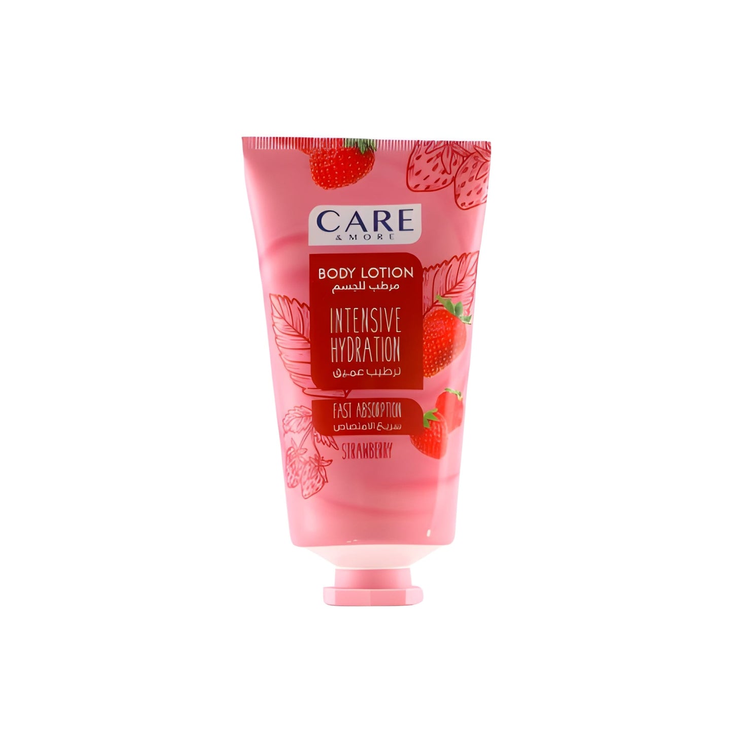 Care & More Body Lotion Intensive Hydration With Strawberry - 150 ml