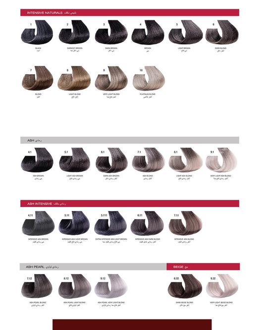 صبغة شعر كريم احترافية من كوكو، أشقر رمادي كثيف خاص، رقم 12/11