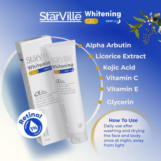 Starville whitening Gel - 60Gm