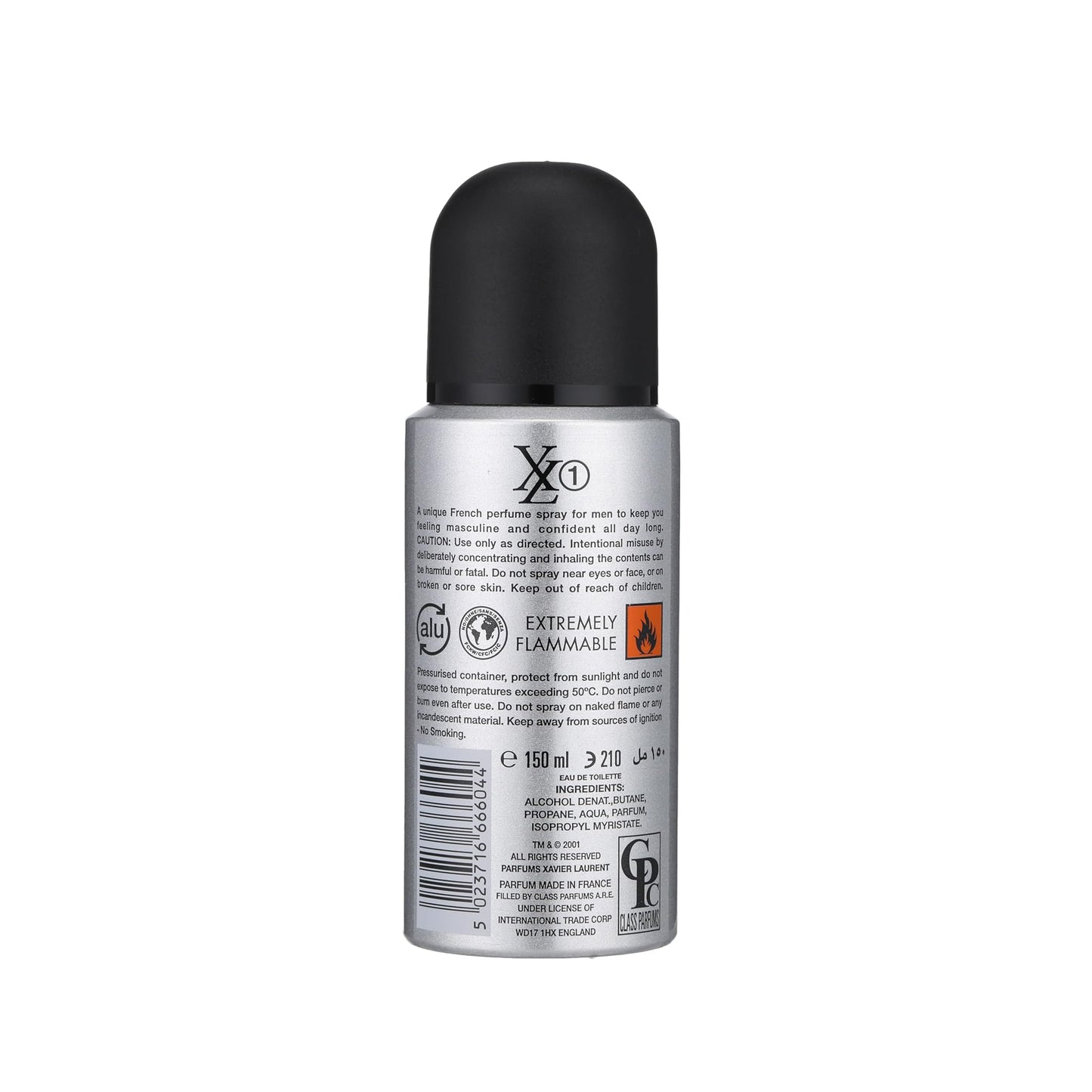 مزيل عرق بخاخ كزافييه لوران للرجال - 150 مل