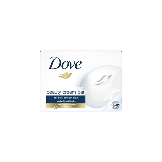 Dove Beauty Cream Bar Soap White Made with ¼ moisturizing cream, 90G