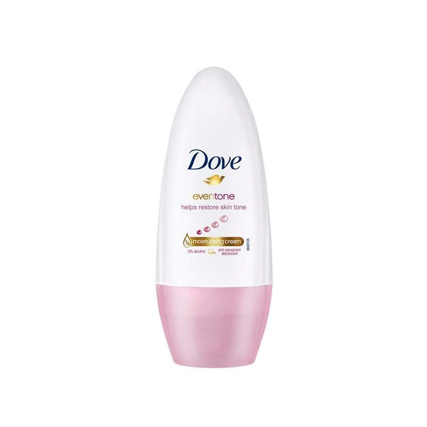 Dove Even Tone Antiperspirant Deodorant Roll On For Women With Vitamin B3 For 48h Sweat & Odor Protection, 50 ml