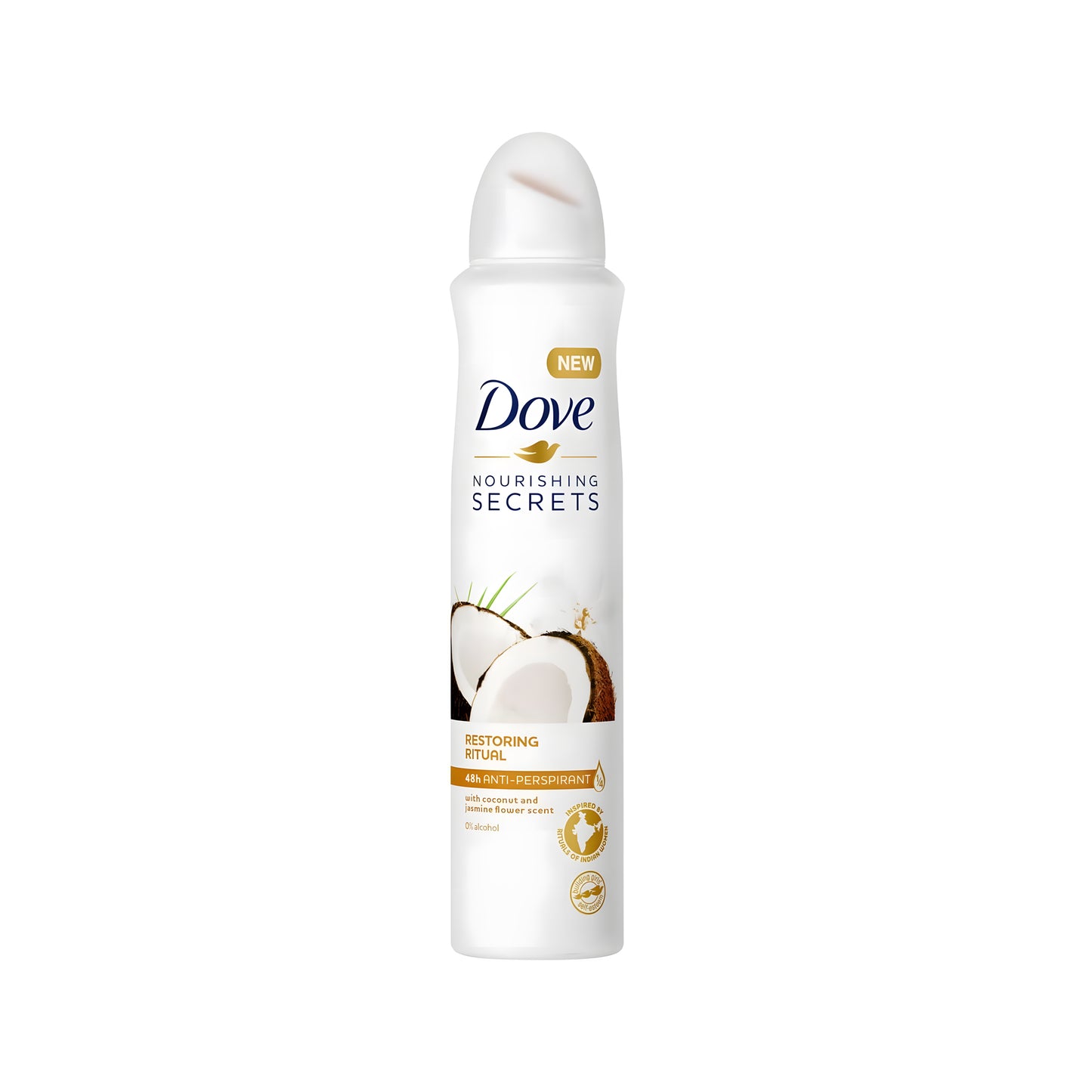 Dove Nourishing Secrets Coconut & Jasmine Flower Anti Perspirant Deo - 250ml