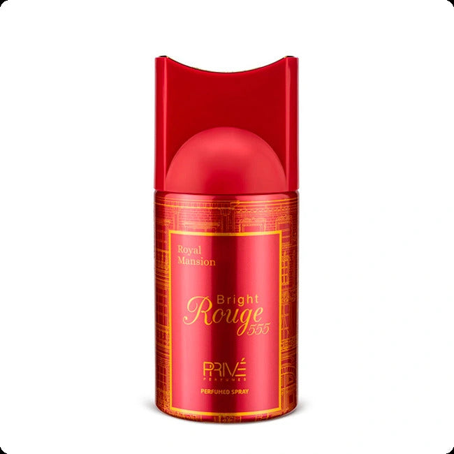 Prive Perfumed Spray Bright Rouge 555 For Women 250Ml