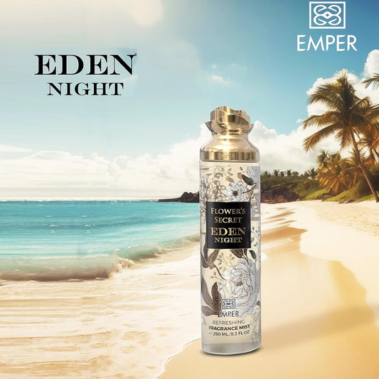 Emper Flower's Secret Body Mist Eden Night For Women - 250ml