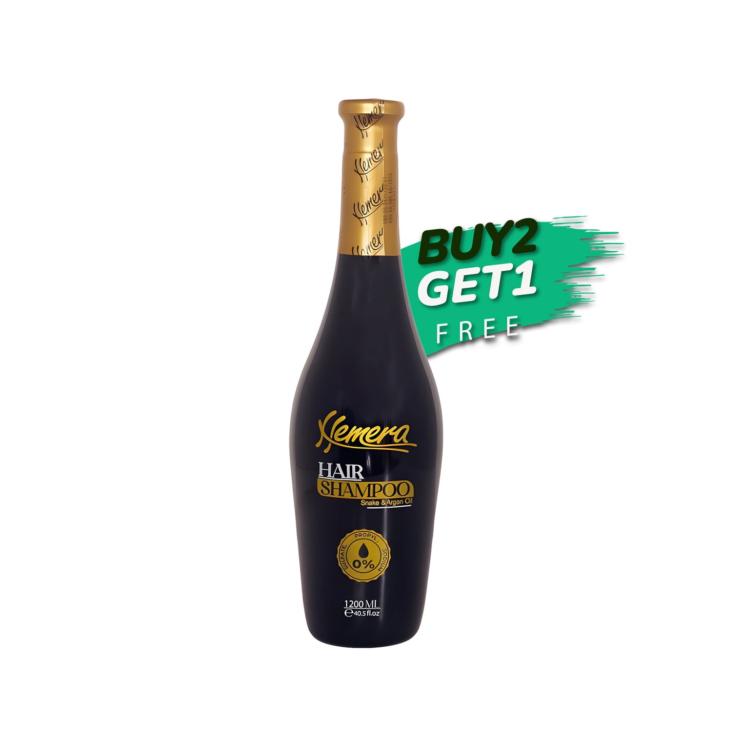 Hemera Hair Shampoo with Snake Oil and Argan - 1200 ml