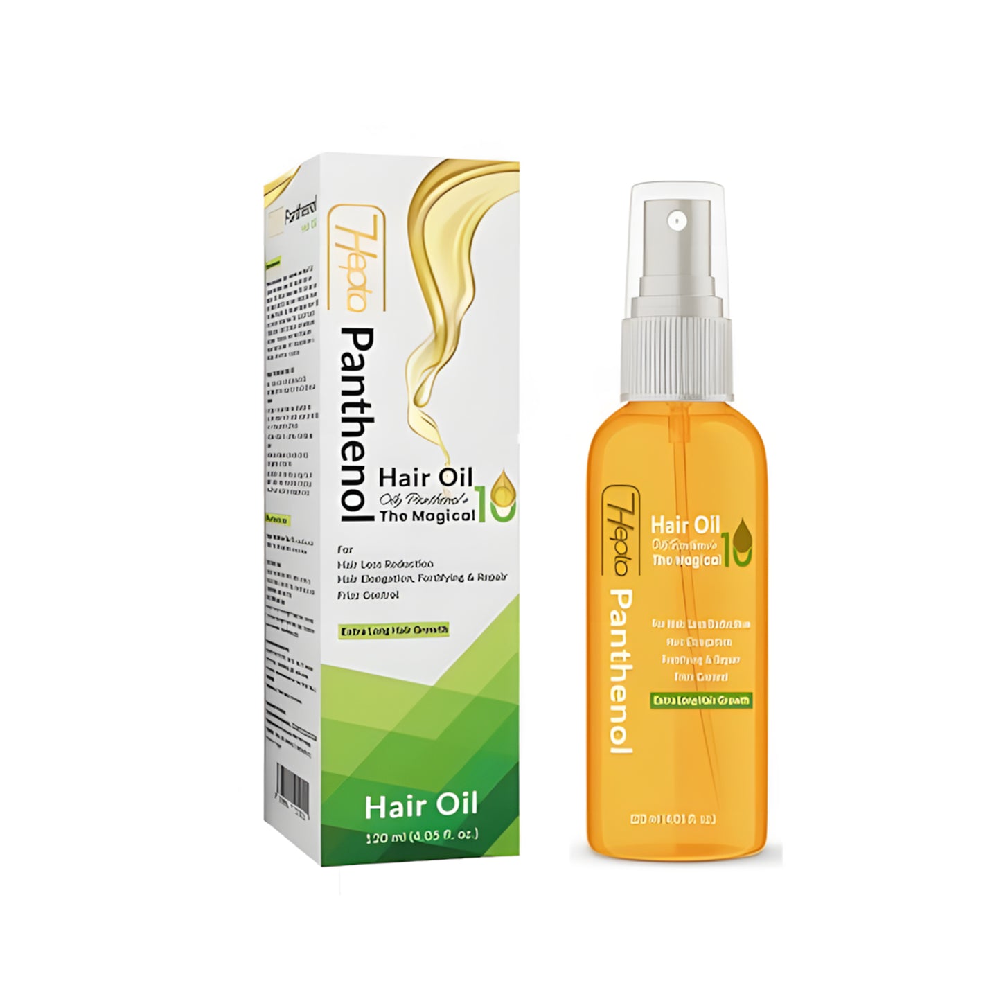 hepta Panthenol Hair Oil - 120 Ml