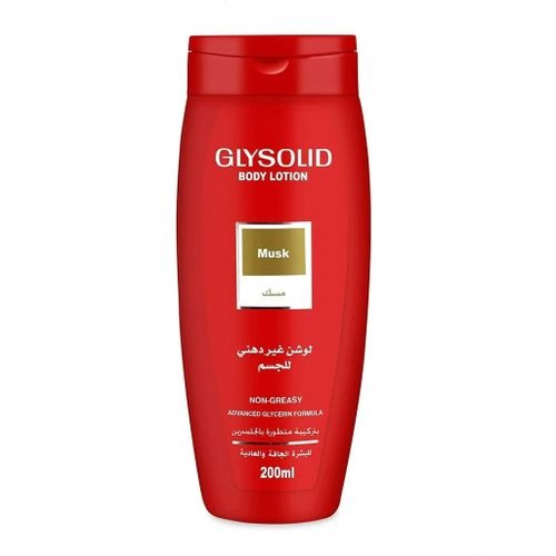 Glysolid Musk Body Lotion For Dry and Normal Skin 200 ml