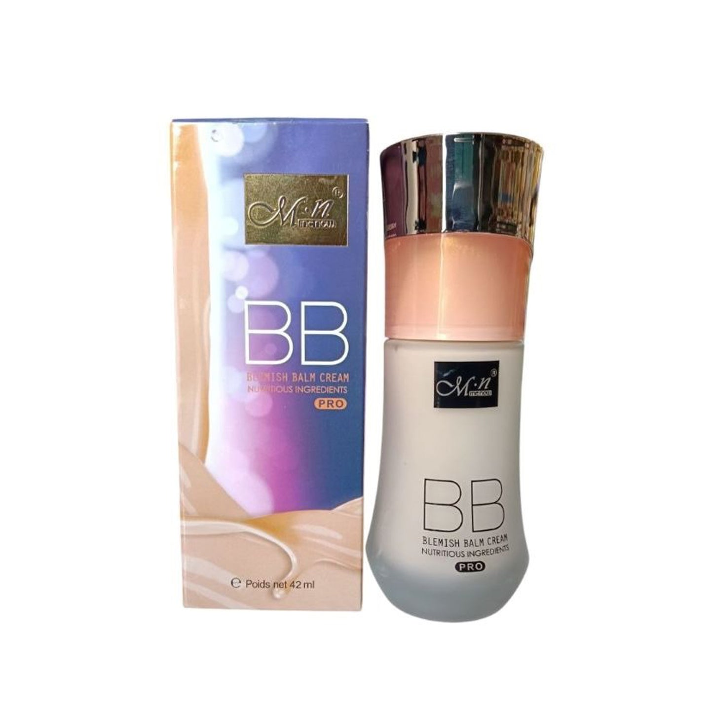 كريم MN BB بلسم العيوب ناعم ولطيف على البشرة برو - رقم 3 - 42 مل