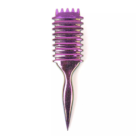 ALICE Glitter curly brush Pink