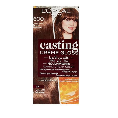 L'Oréal Paris Casting Gloss Hair Color Kit - 600 Dark Blonde