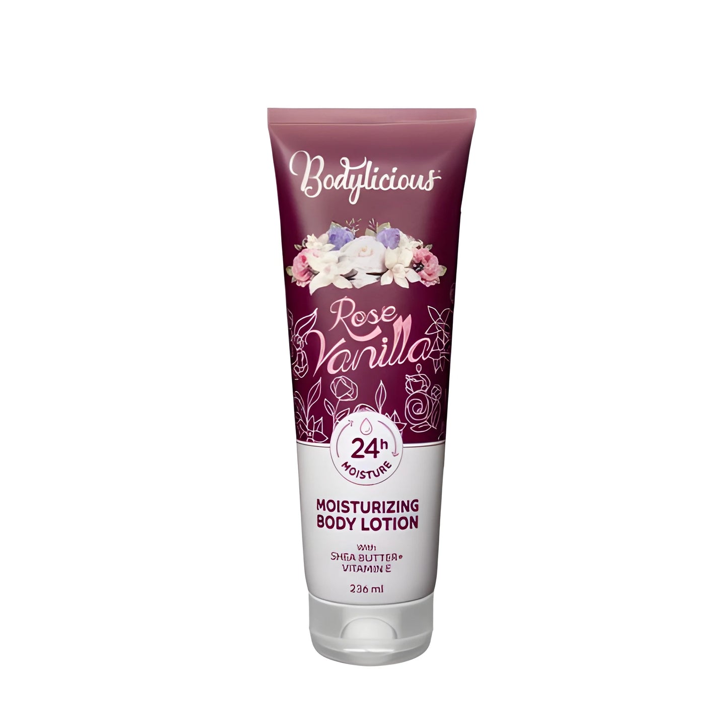 Bodylicious Body Lotion Rose Vanilla 236ml