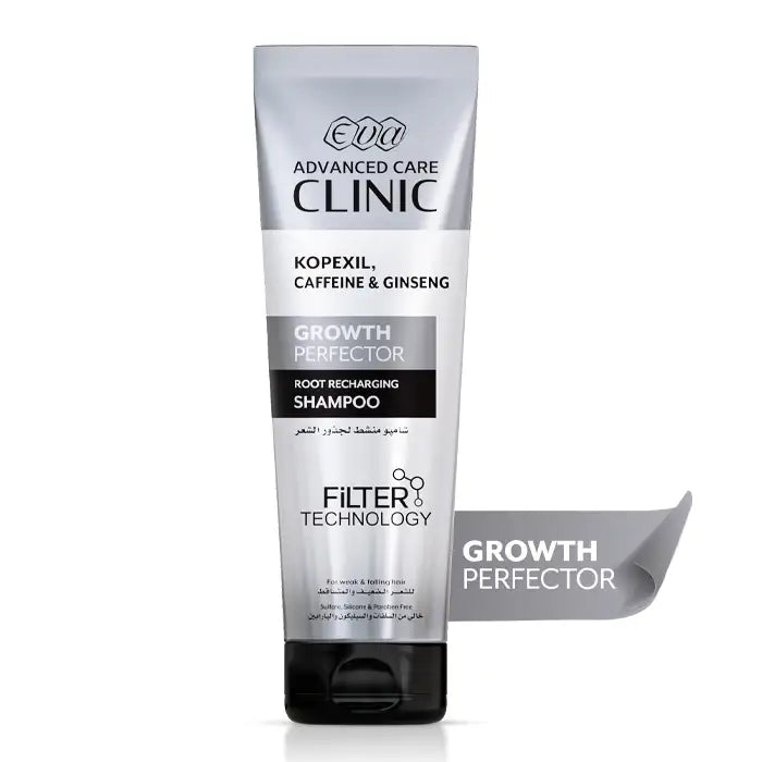 Eva Advanced Care Clinic Growth Perfector Root Recharging Shampoo For Weak & Falling Hair 230 Ml