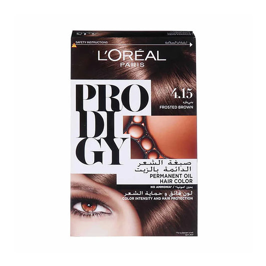 L'Oreal Paris Prodigy Ammonia-Free Hair Color - 4.15 Frozen Brown