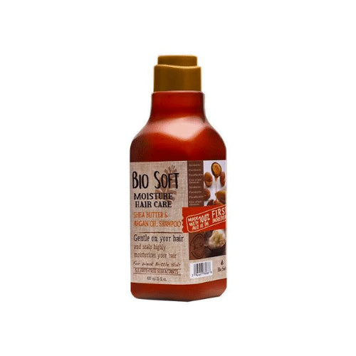 Bio Soft Sulfate-Free Shampoo with Shea Butter and Argan Oil 410ml