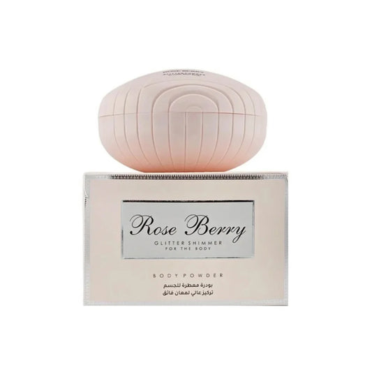 Roseberry Glitter Shimmer Body Powder – 200g