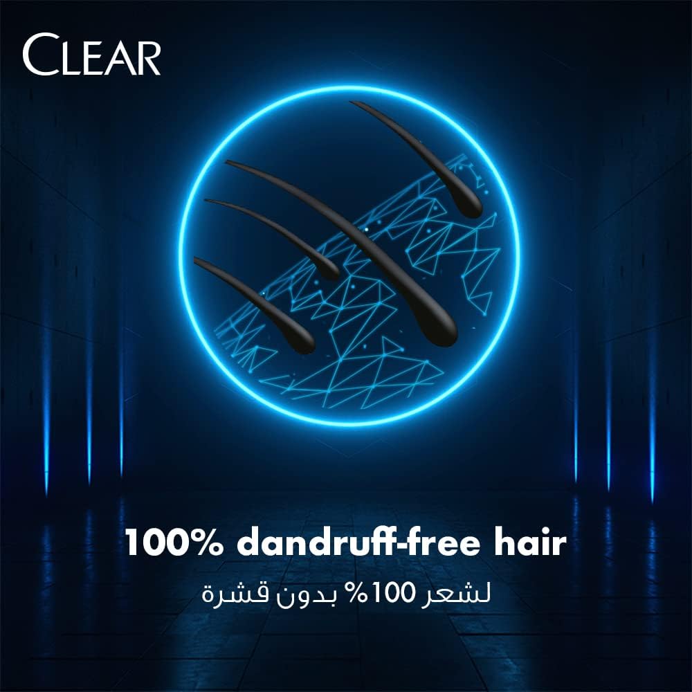 شامبو كلير للرجال مضاد للقشرة، يحمي من تساقط الشعر، 360 مل 