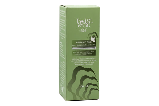 Twist & Go Organic Oils For Hair 100 Ml