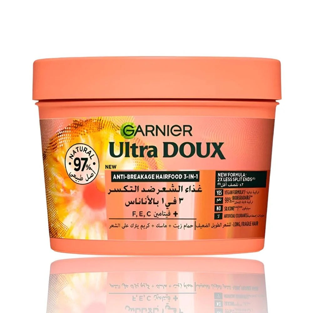 Garnier Ultra Doux Pineapple 3-In-1 Hair Mask — 390ml