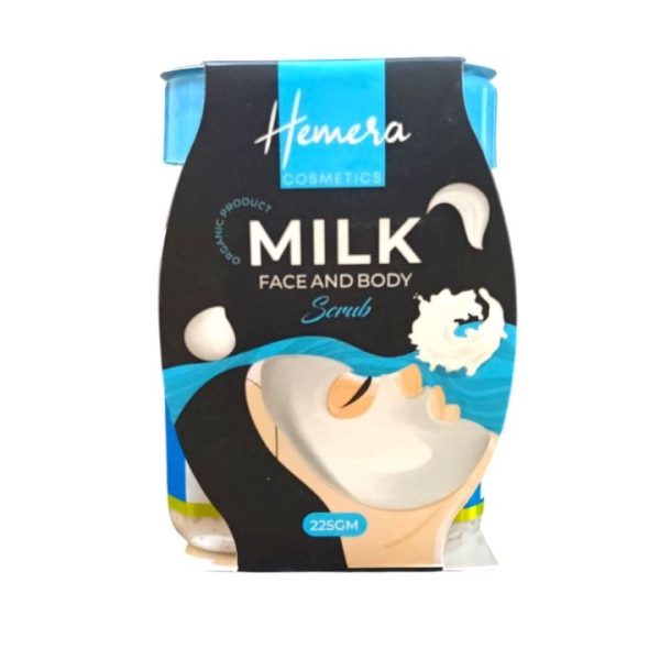 Hemera Milk face and body mask scrub
