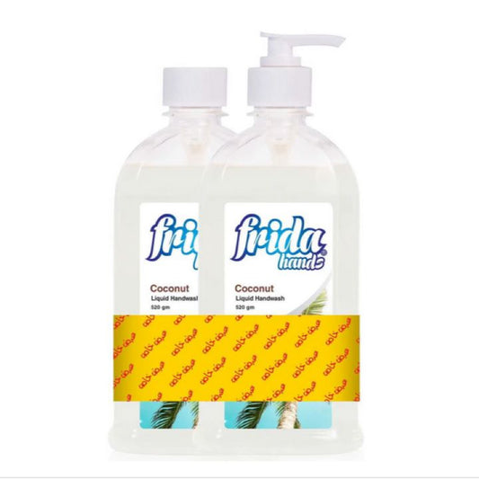 Frida Hand Wash Coconut 520ml 2-piece set