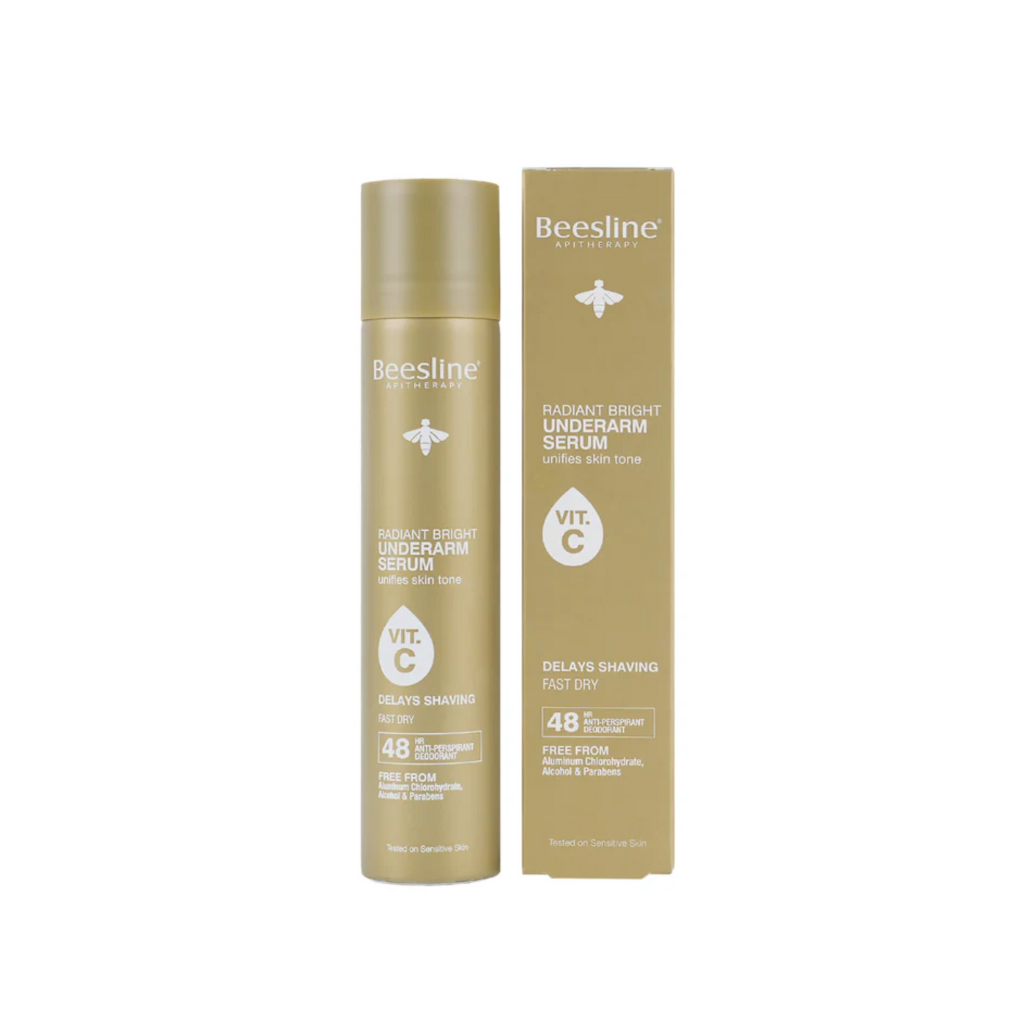 Beesline Delays Shaving Deo Serum Spray With Vitamin C, 150 ml