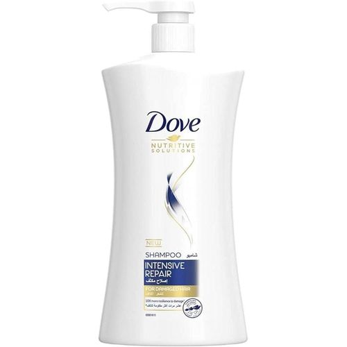 Dove shampoo for damaged hair, repairs and nourishes hair, with natural