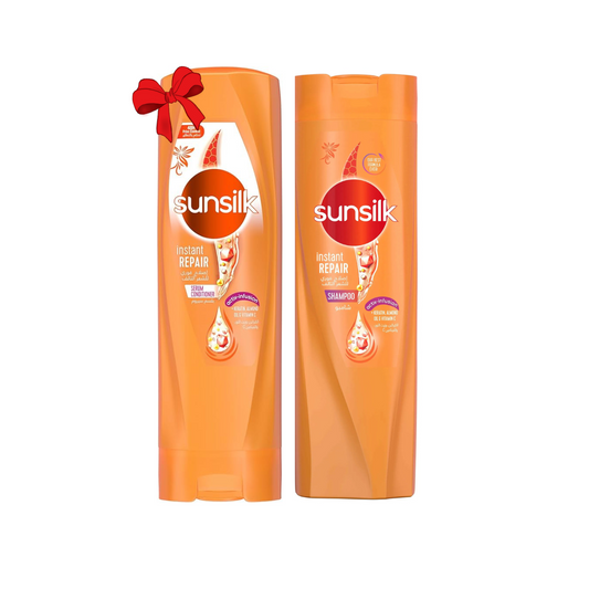 Sunsilk Damage Repair Shampoo &amp; Conditioner Bundle – 350ml (Includes 1 Shampoo + 1 Conditioner with 50% Off on Conditioner)