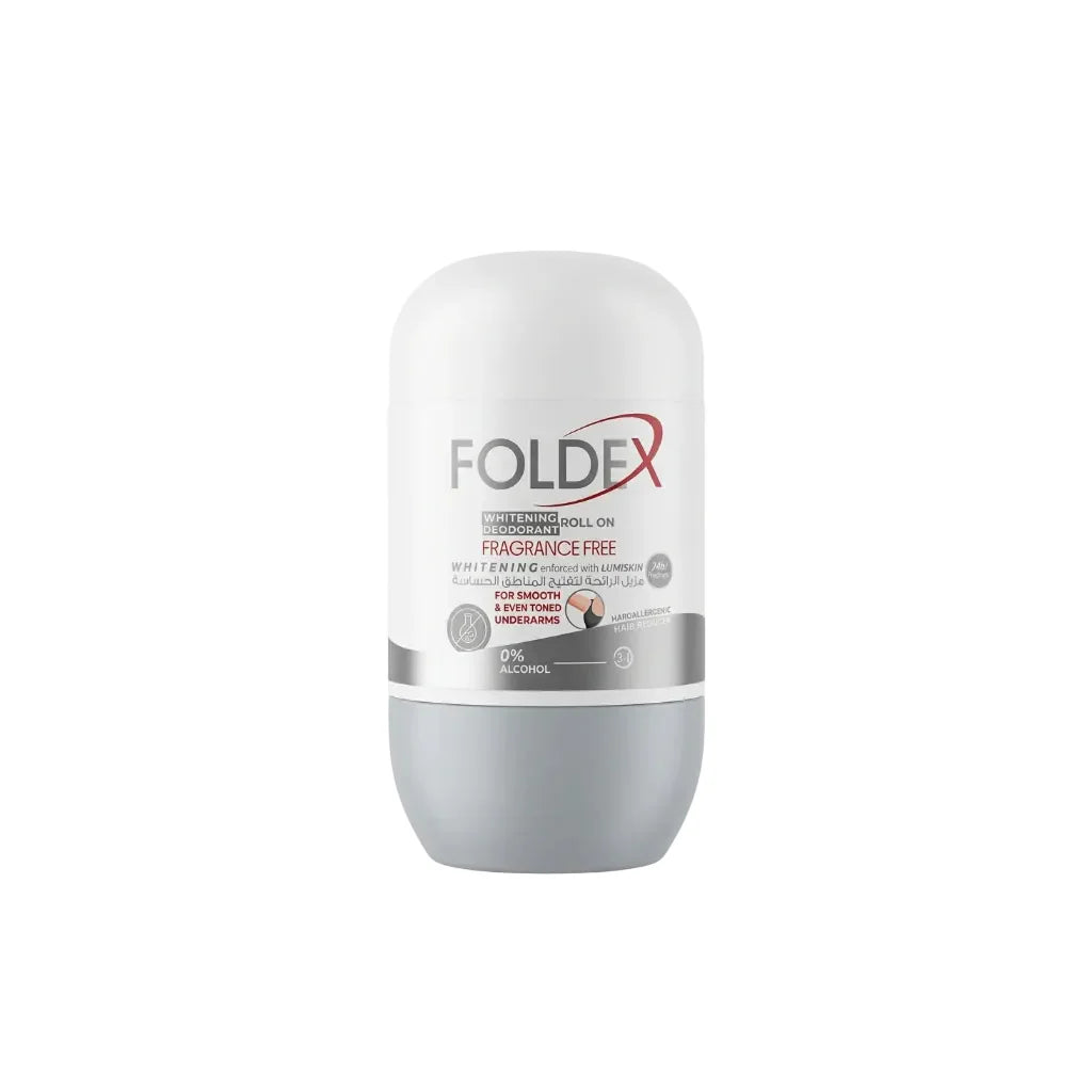 FOLDEX FRAGRANCE FREE ROLL ON 60GM